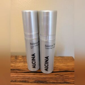 2)ALCINA Balance Teint German Brand. Long Lasting Foundation (Light). Never Used